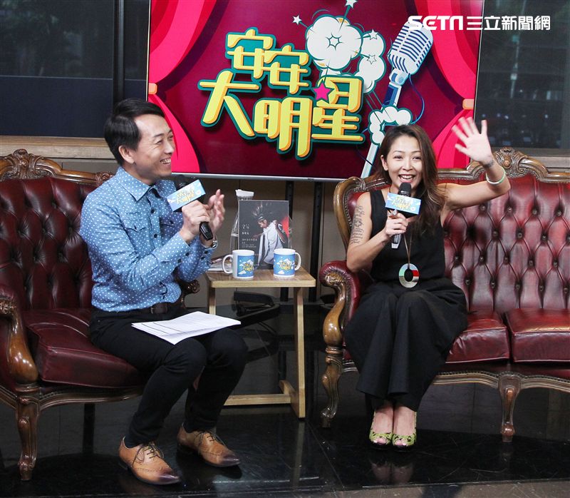 林曉培安安大明星。（記者邱榮吉/攝影）