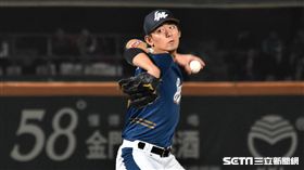 桃猿先發投手王溢正。（圖／記者王怡翔攝影）