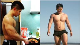 4個月也不當？肌肉網紅「為追法國女」…增肥躲兵役遭嗆爆　阿Dain（圖／翻攝自BroFitness臉書）