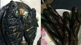 暗黑料理,煎魚,香腸,廚藝,徵男友(爆廢公社)