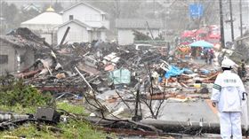 圖輯／驚心動魄！61年來最強颱哈吉貝撲日災情(圖／美聯社／達志影像)