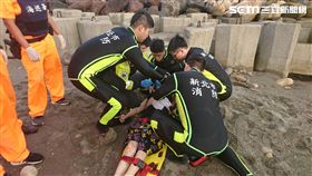 新北市,八里,波特船,林口,溺水,死亡，翻攝畫面