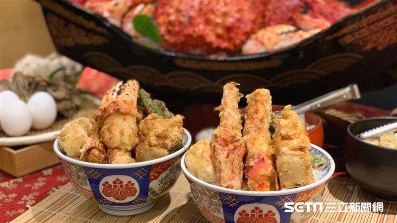 超豪華帝王蟹天丼　每日限量30碗