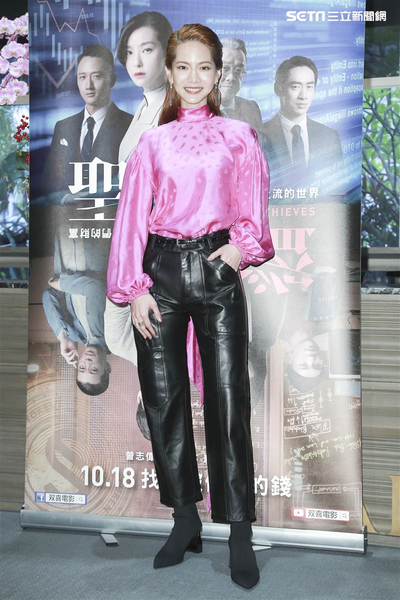 電影《聖人大盜》媒體茶敘，演員曾之喬。（圖／記者林士傑攝影）