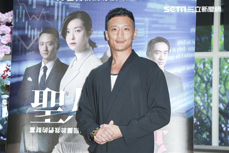 電影《聖人大盜》媒體茶敘，演員高英軒。（圖／記者林士傑攝影）