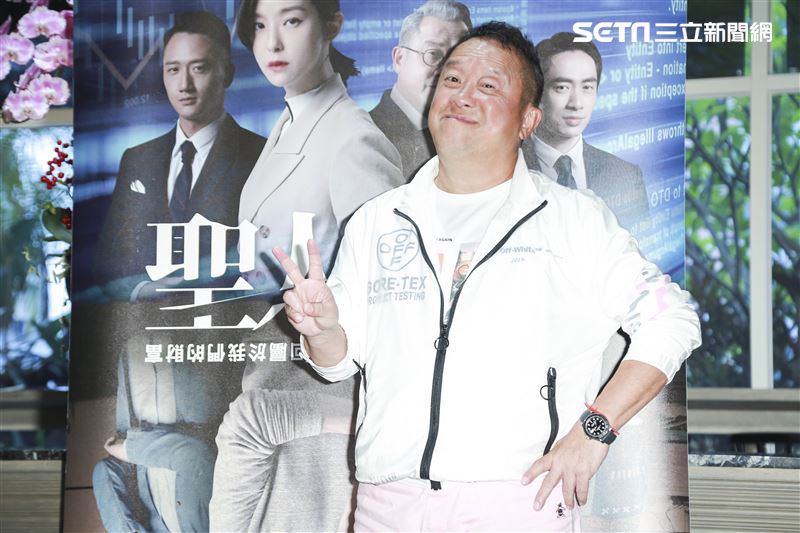 電影《聖人大盜》媒體茶敘，演員曾志偉。（圖／記者林士傑攝影）