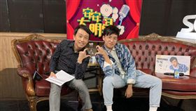 ▲鄭可強與主持人陳建安。（圖／記者陳姿穎攝影）