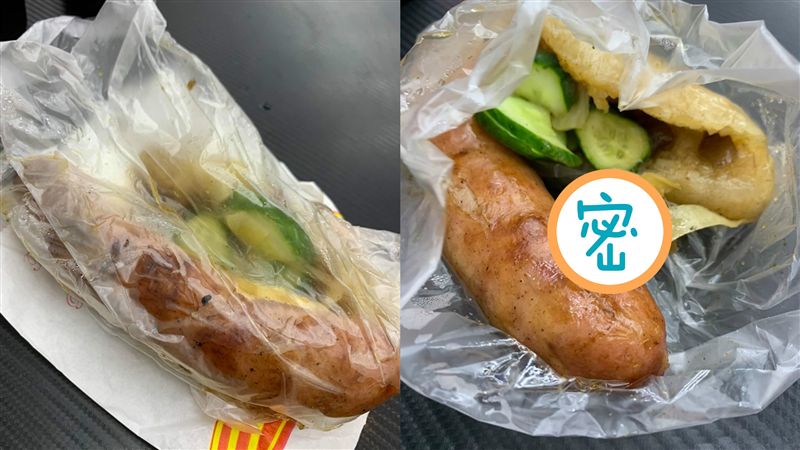 買大腸包小腸有「異物」　他卻嗨翻