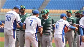 ▲亞錦賽韓國隊與巴基斯坦在斗六比賽。（圖／中華棒協提供）