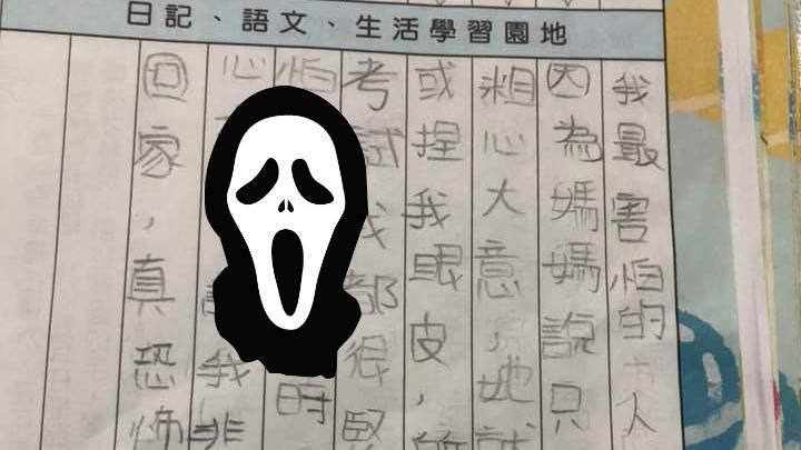 浮誇女兒日記寫「被捏眼皮」母急喊冤
