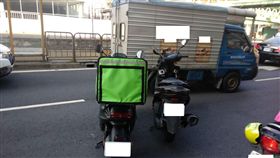 北市外送員車禍頻傳，光10月1日到13日就發生31件（翻攝畫面）