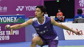 ▲周天成晉級台北公開賽男單4強。（圖／記者林辰彥攝影）