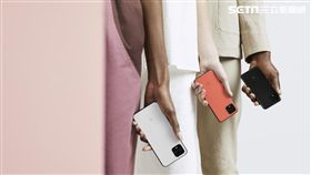 Google原生手機Pixel 4/4 XL，共有純粹黑、就是白、如此橘（限量版）等三色
圖／谷歌、台灣大哥大提供