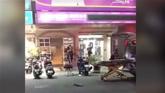 高雄警大樓內攻堅　嫌丟長槍嚇壞路人