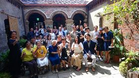 桃園市,大溪老街,台日藝術家,聯手,交流展(圖/源古本舖提供)中央社