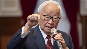 台積電創辦人張忠謀。（圖／總統府提供）