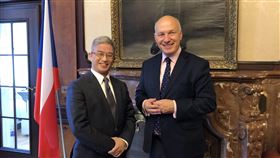 台捷關係,費雪,徐斯儉,對中國政策,展現自信(圖/中央社)