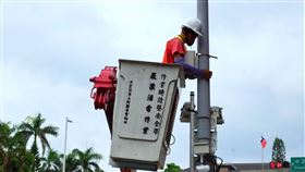 新竹市,空氣品質,設置,微型空氣品質感測器,守護健康(圖/新竹市政府提供)中央社