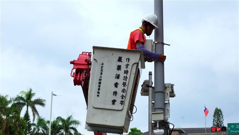 掌握空污情形　竹市設空氣品質感測器