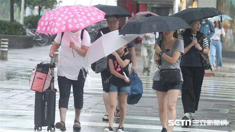 時雨量達86毫米　最大降雨熱區曝光