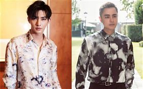 炎亞綸/明道一同參加選秀綜藝/被路人在機場目擊。（圖／翻攝自臉書）