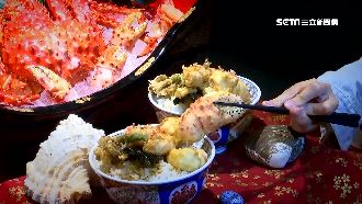 霸氣「帝王蟹天丼」　每日限量30碗