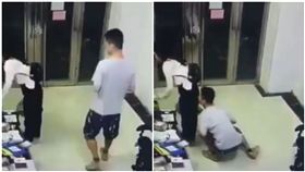 噁男尾隨長髮妹！趁轉身「鼻貼她下體」　十秒深蹲猛吸三次（圖／翻攝自Viral.my-ORIGINAL臉書）