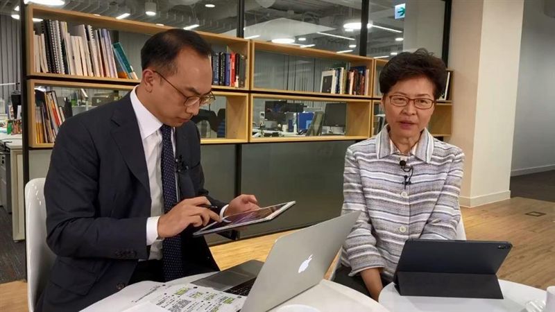 直播對話港人！林鄭：五大訴求難答應