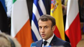 馬克宏肯定歐英達脫歐協議法國總統馬克宏17日出席歐盟峰會，表示歐盟與英國談判團隊達成新脫歐協議草案是好消息。中央社記者唐佩君布魯塞爾攝　108年10月17日