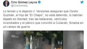 墨西哥,毒梟,古茲曼,兒子,西納羅亞集團(推特）