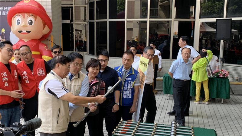 保障消防人員　台南建消防衣清洗機制