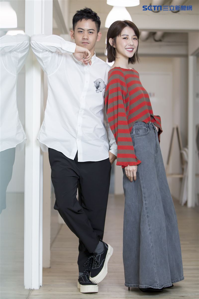 《陪你很久很久》主演邵雨薇、李淳接受三立新聞網專訪。（圖／記者林士傑攝影）