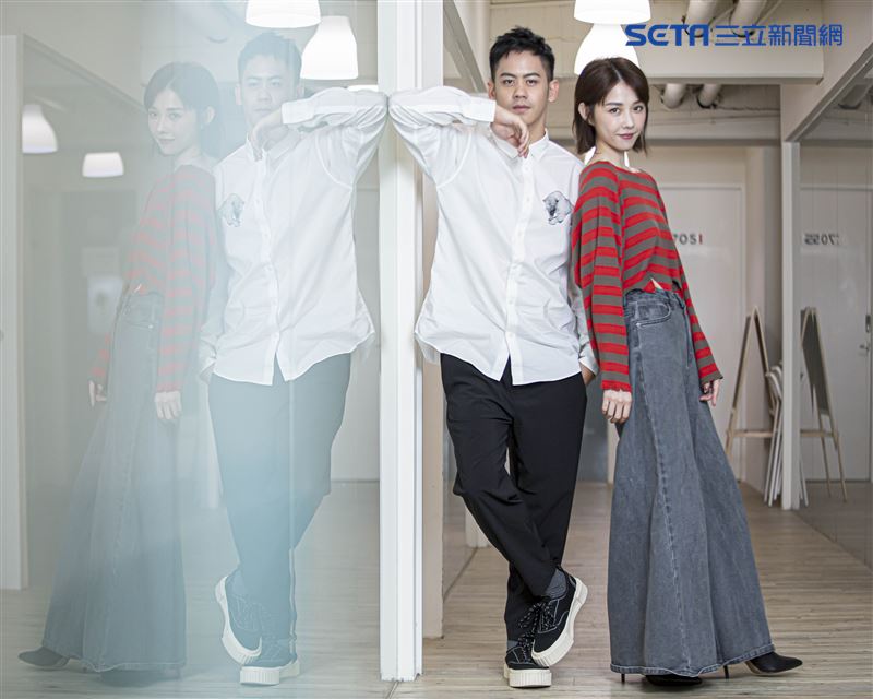 《陪你很久很久》主演邵雨薇、李淳接受三立新聞網專訪。（圖／記者林士傑攝影）