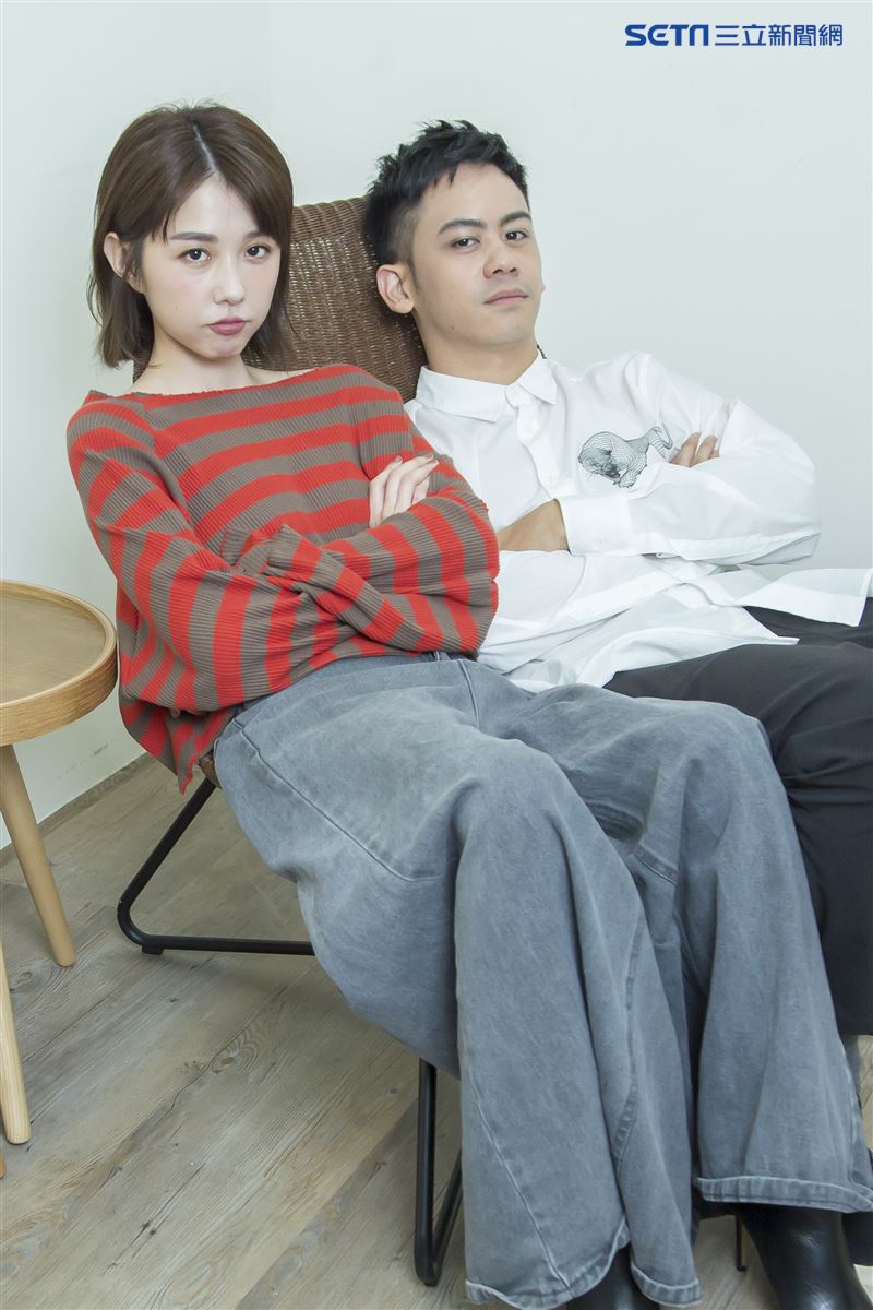 《陪你很久很久》主演邵雨薇、李淳接受三立新聞網專訪。（圖／記者林士傑攝影）