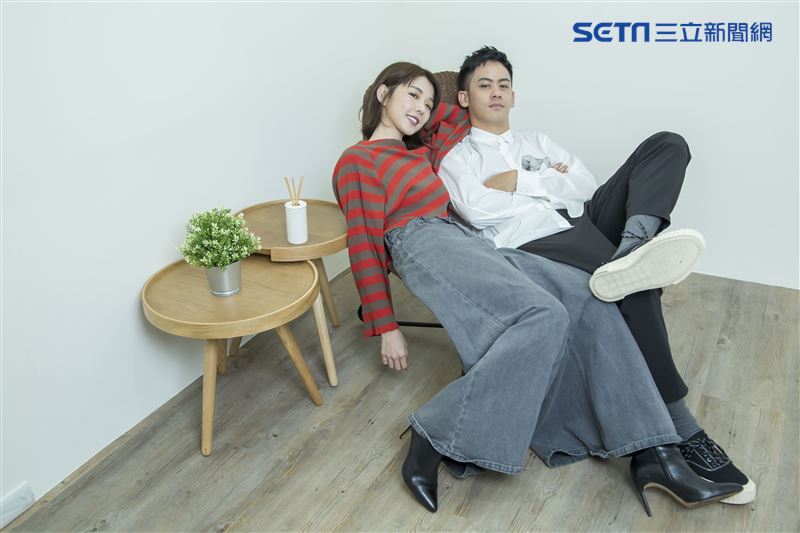 《陪你很久很久》主演邵雨薇、李淳接受三立新聞網專訪。（圖／記者林士傑攝影）