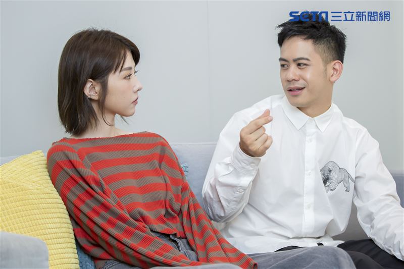 《陪你很久很久》主演邵雨薇、李淳接受三立新聞網專訪。（圖／記者林士傑攝影）