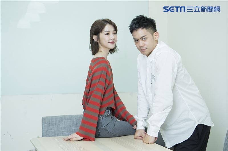 《陪你很久很久》主演邵雨薇、李淳接受三立新聞網專訪。（圖／記者林士傑攝影）