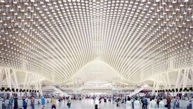 第三航廈設計圖。（圖／桃園機場提供）