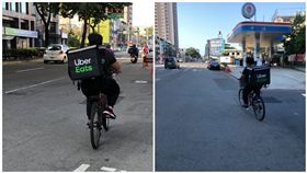外送員,腳踏車,工作,小費,Uber eat(圖/翻攝自爆廢)