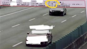 龜速車,超車道,時速,時速錶,罰單　圖／翻攝爆怨公社