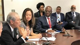 高碩泰與美官員會議（圖／翻攝自Michael Kozak推特）