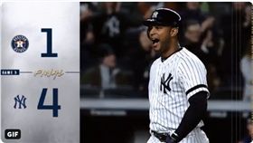 ▲希克斯3分砲為洋基奠定勝基。（圖／取自洋基推特）