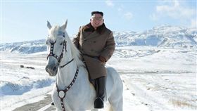 （圖／翻攝自微博）中國,北韓,長白山,白馬王子,金正恩