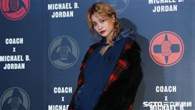 林珈安參加Coach X Michael B. Jordan聯名系列發表。（圖／記者林聖凱攝影）