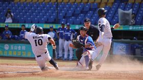▲亞錦賽日本隊大破韓國隊。（圖／中華棒協提供）