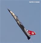 空軍IDF戰機單機性能特技操演。（記者邱榮吉/攝影）