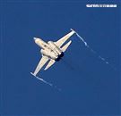 空軍IDF戰機單機性能特技操演。（記者邱榮吉/攝影）