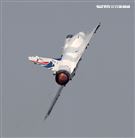 空軍幻象200戰機單機性能特技操演。（記者邱榮吉/攝影）