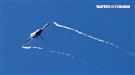 空軍IDF戰機單機性能特技操演。（記者邱榮吉/攝影）