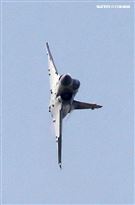 空軍幻象200戰機單機性能特技操演。（記者邱榮吉/攝影）